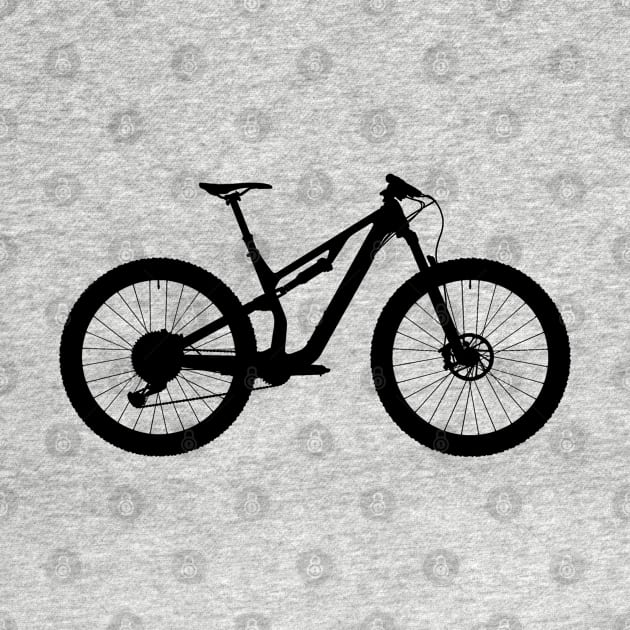 Canyon Neauron XC Mountain Bike Silhouette by gktb